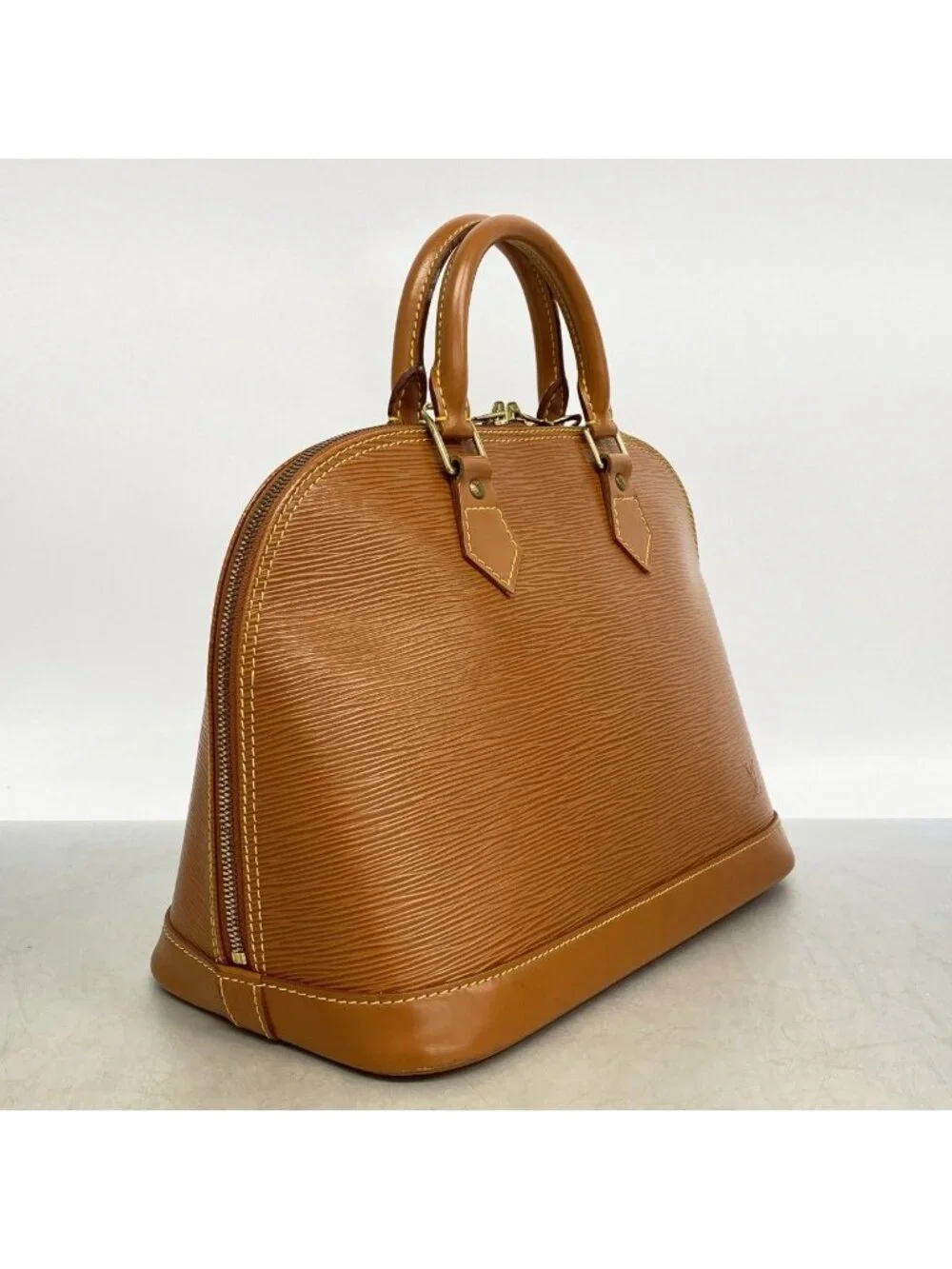 Louis Vuitton Handbag Epi Alma Cipango Gold